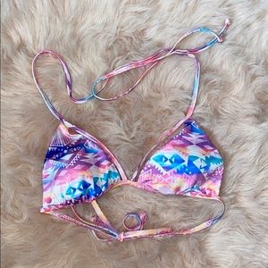 VS PINK Aztec bathing suit top